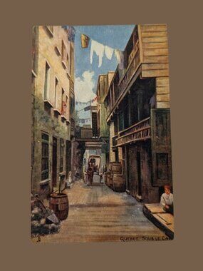 5/$25 Vintage Quebec Postmarked 1900s Sou le Cap 1¢ Stamp Postcard